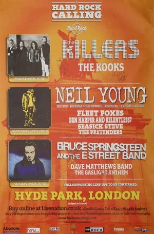 Постер: Hard Rock Calling 2009