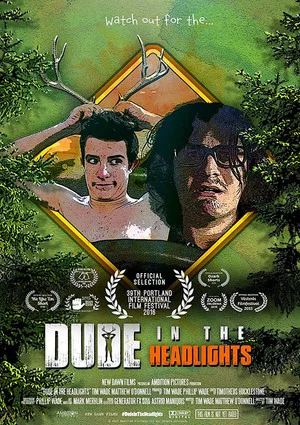 Постер: Dude in the Headlights