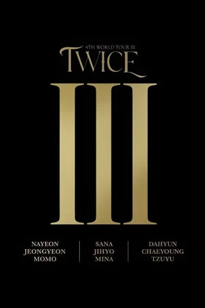 Постер: Twice 4th World Tour Ⅲ in Seoul