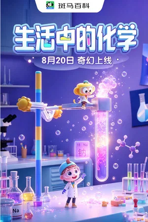 Постер: 科技之光—生活中的化学