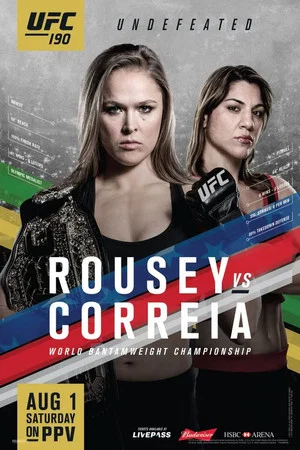 Постер: UFC 190: Rousey vs. Correia