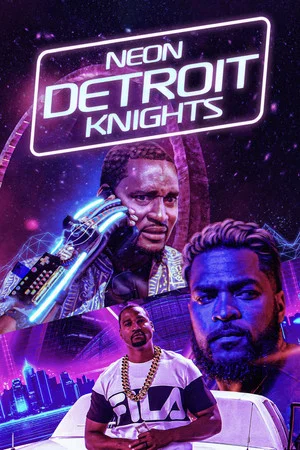 Постер: Neon Detroit Knights