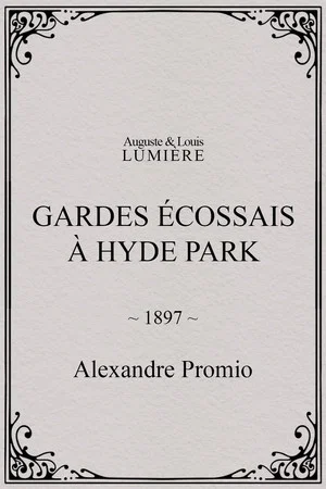 Постер: Gardes écossais à Hyde Park