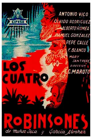 Постер: Los cuatro robinsones