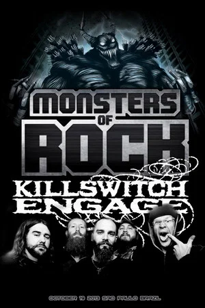 Постер: Killswitch Engage - Live at Monsters of Rock