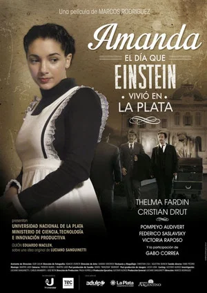 Постер: Amanda, el día que Einstein vivió en La Plata