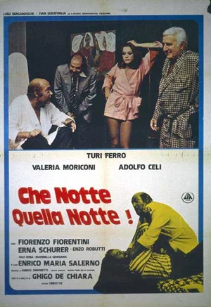 Постер: Che notte quella notte!
