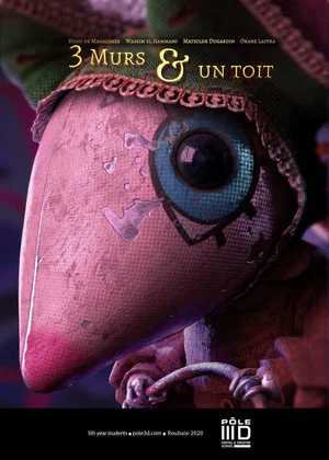 Постер: 3 Murs et Un Toit