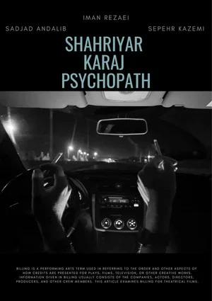 Постер: Shahriyar-Karaj Psychopath