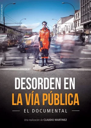 Постер: Desorden en la vía pública