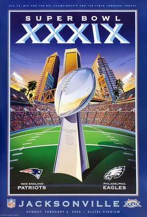 Постер: Super Bowl XXXIX Champions: New England Patriots