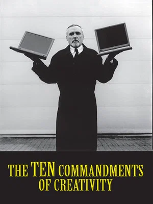 Постер: The Ten Commandments of Creativity