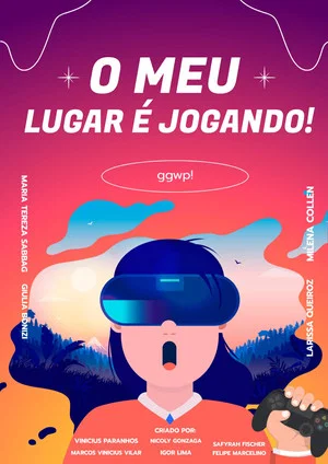 Постер: O Meu Lugar é Jogando