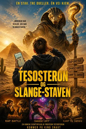 Постер: TESTOSTERON OG SLANGE-STAVEN