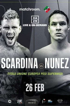Постер: Daniele Scardina vs. Cesar Nunez