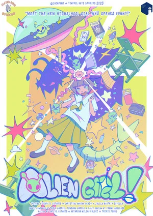 Постер: Alien Girl!
