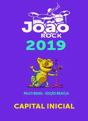 Постер: Capital Inicial - João Rock 2019
