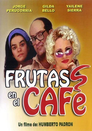 Постер: Fruits in the coffee