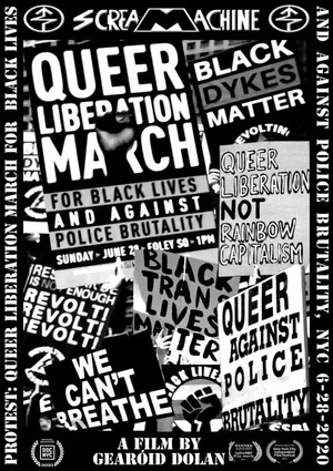 Постер: Protest: Queer Liberation March for Black Lives and Against Police Brutality, NYC 2020