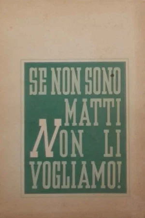 Постер: Se non son matti non li vogliamo