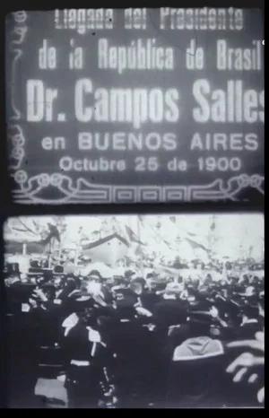 Постер: Llegada del Presidente de la República de Brasil Dr. Campos Salles en Buenos Aires