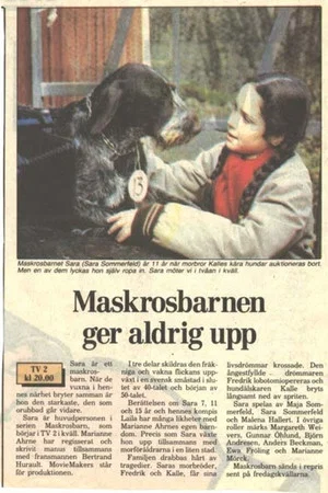 Постер: Maskrosbarn