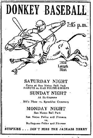Постер: Donkey Baseball