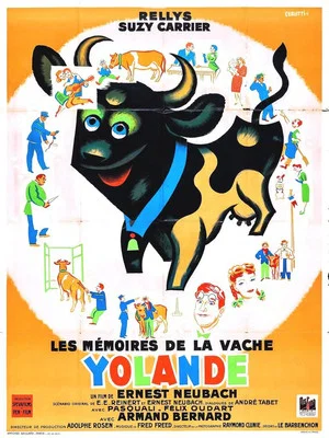 Постер: Les Mémoires de la vache Yolande