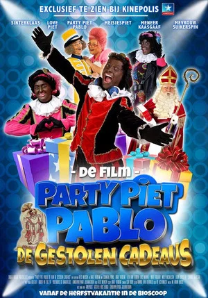 Постер: Party Piet Pablo en de gestolen cadeaus