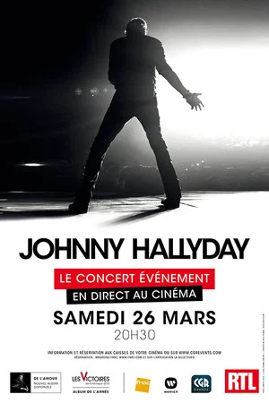 Постер: Johnny Hallyday - Rester Vivant Tour