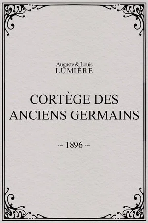 Постер: Cortège des anciens Germains