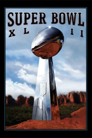 Постер: Super Bowl XLII