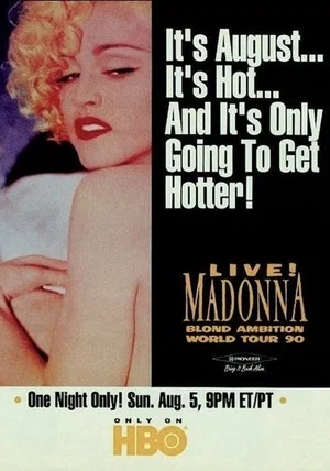 Постер: Madonna: Blond Ambition World Tour Live