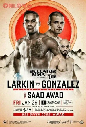 Постер: Bellator 193: Larkin vs. Gonzalez