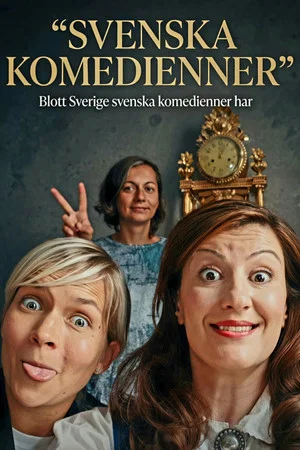 Постер: Blott Sverige svenska komedienner har