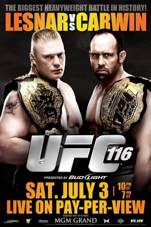 Постер: UFC 116: Lesnar vs. Carwin