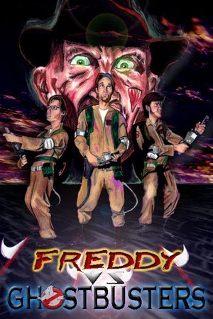 Постер: Freddy vs. Ghostbusters
