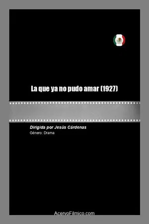 Постер: La que ya no pudo amar