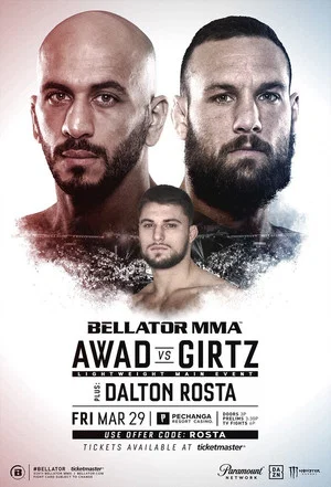 Постер: Bellator 219: Awad vs. Girtz