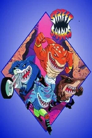 Постер: Street Sharks: The Gene Slamming Begins