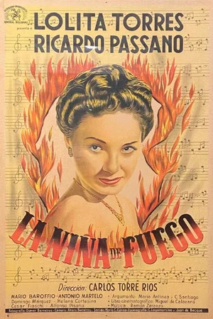Постер: La niña de fuego