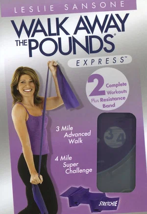 Постер: Leslie Sansone: Walk Away The Pounds Express ~ 3 & 4 Miles