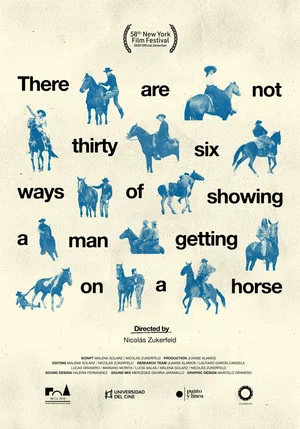 Постер: There Are Not Thirty-Six Ways of Showing a Man Getting on a Horse