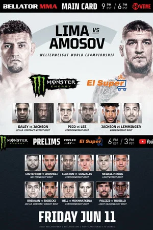 Постер: Bellator 260: Lima vs. Amosov