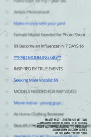 Постер: **PAID MODELING GIG**