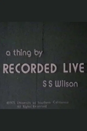 Постер: Recorded Live