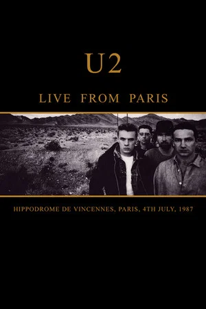 Постер: U2 Live from Paris
