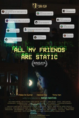 Постер: All my Friends are Static