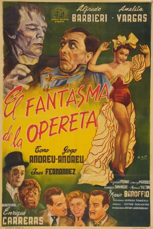 Постер: The Phantom of the Operetta