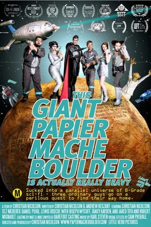 Постер: This Giant Papier-Mâché Boulder Is Actually Really Heavy